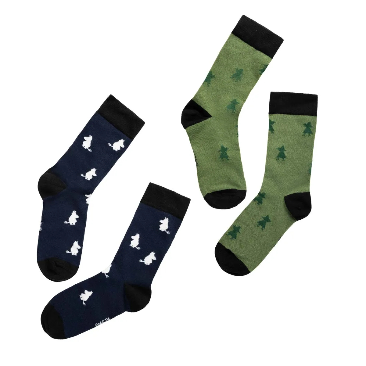Moomin Adult Socks Gift Set - Mini Moomin (Choose from different sizes) - 2