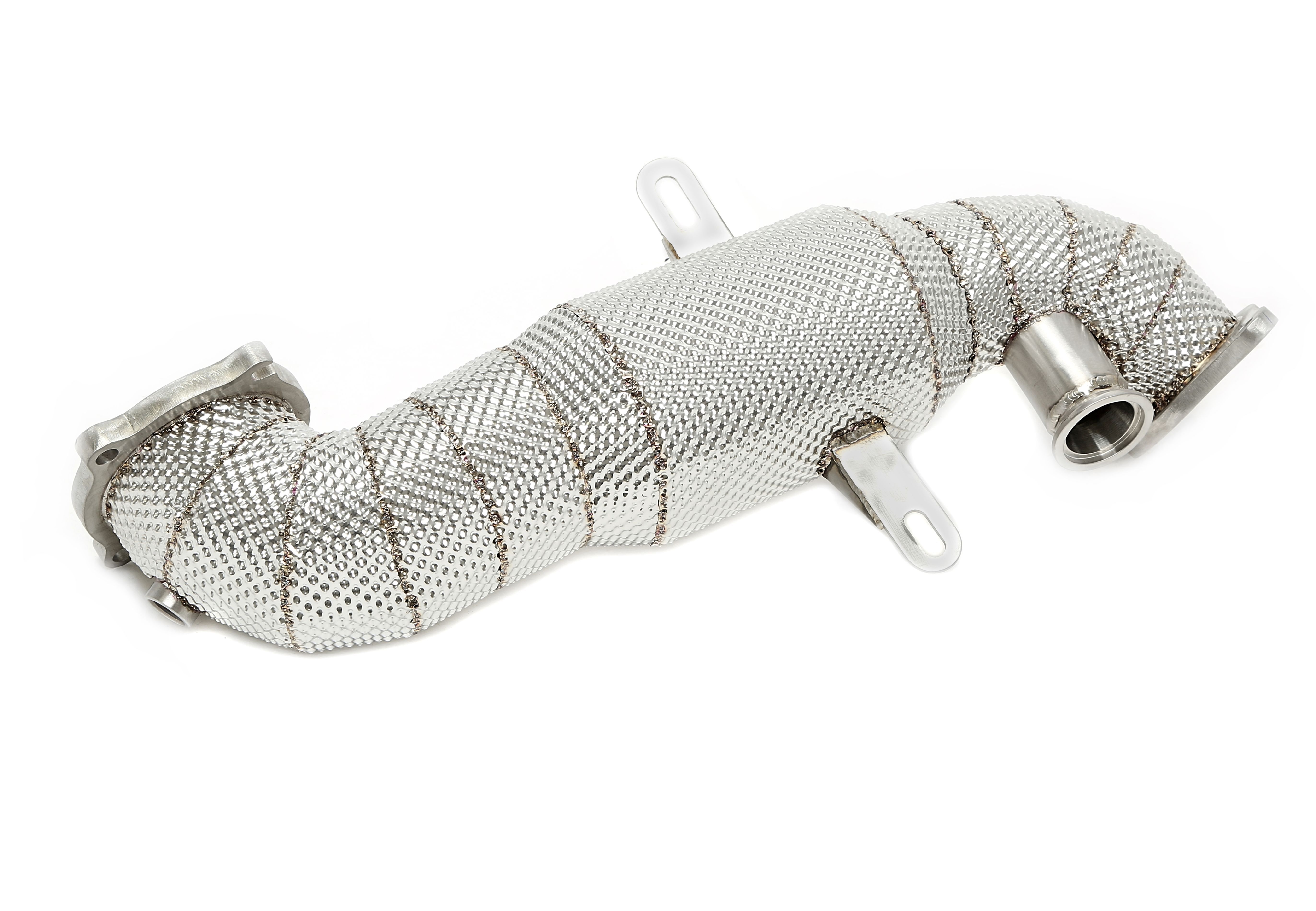 TA Technix downpipe Alfa Romeo Giulia/Stelvio 2.0 Turbo – 200-cells katalysator - 2