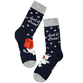 Moomin Adult Socks - Gift Set, Dark Blue