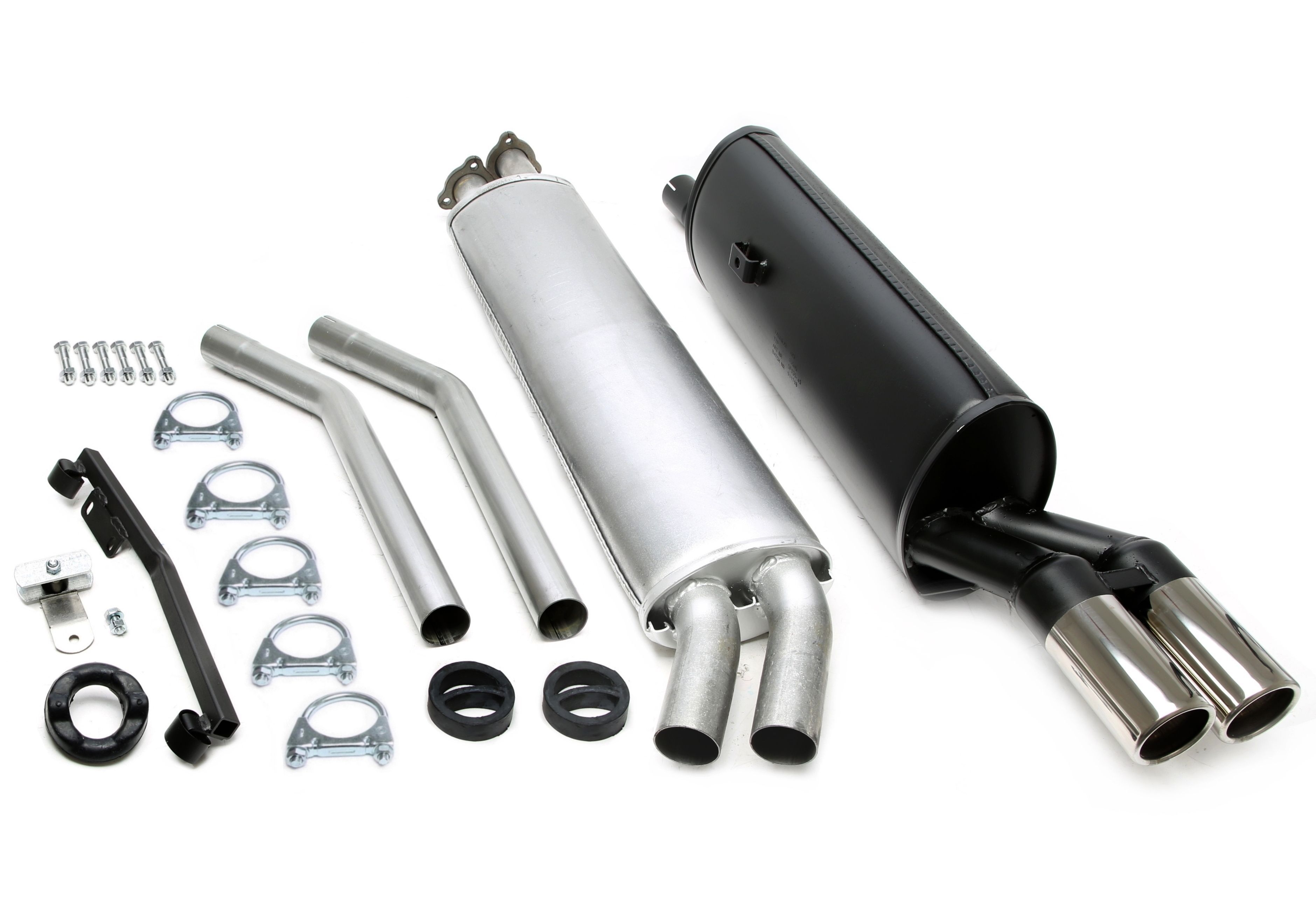 TA Technix komplett avgassystem BMW E28/E24 520i/525i/528i/628CSi – 2x70 mm