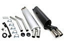 TA Technix komplett avgassystem BMW E28/E24 520i/525i/528i/628CSi – 2x70 mm