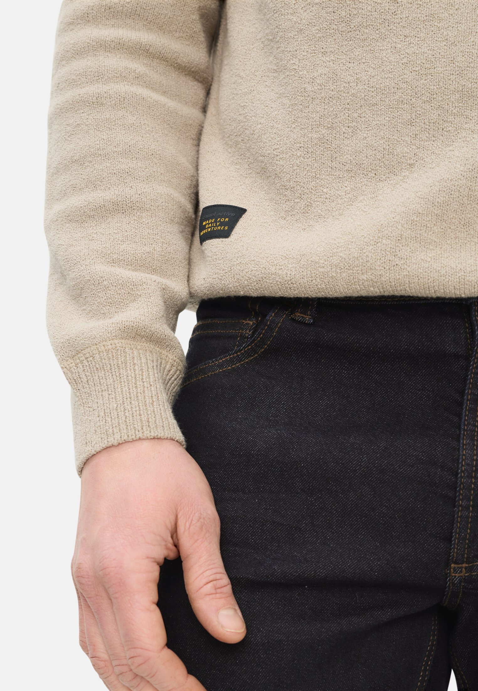 Jeans 5-Pocket ,blå. från camel active  - 6