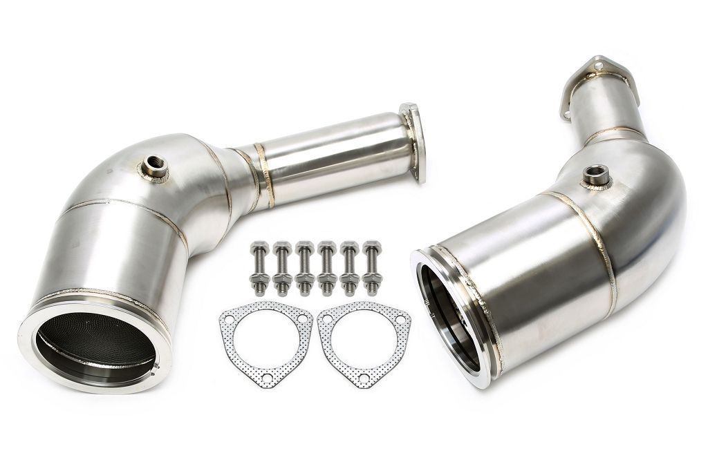 TA Technix downpipe Audi RS6 C8/RS7 4KA – med katalysator - 2