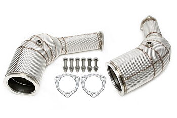 TA Technix downpipe Audi RS6 C8/RS7 4KA – 200-cells katalysator och värmesköld