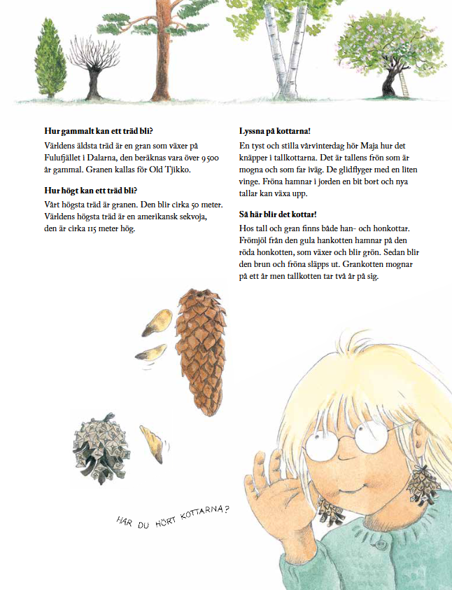 Bok Förskolan - Berättelser om naturen - 3