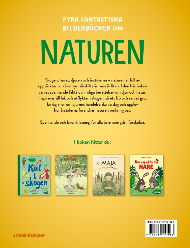 Bok Förskolan - Berättelser om naturen - 2