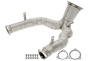 TA Technix downpipe Audi A6 C8/A7 4KA 55 TFSI – utan katalysator med värmesköld