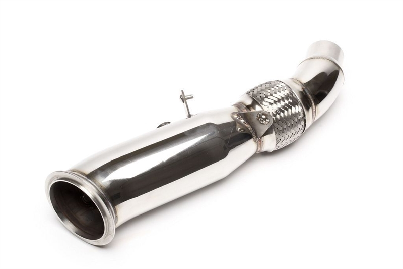 TA Technix downpipe BMW 1/2/3/4-serien N20 – utan katalysator med flexrör - 2