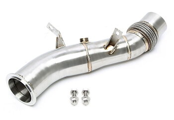 TA Technix downpipe BMW 535i/X5/X6 N55 – utan katalysator med flexrör