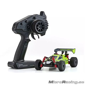 KYOSHO - MINI-Z MB010 4WD Inferno MP9 TKI Vit/Gul - Ready To Run
