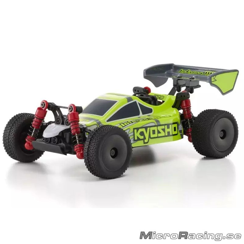 KYOSHO - MINI-Z MB010 4WD Inferno MP9 TKI Vit/Gul - Ready To Run - 2