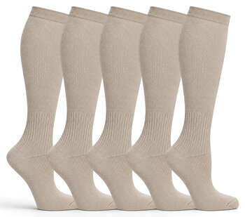 5-Pack Sthlm Sock Co. Stödstrumpor Sand