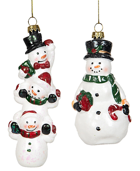 Snögubbar häng