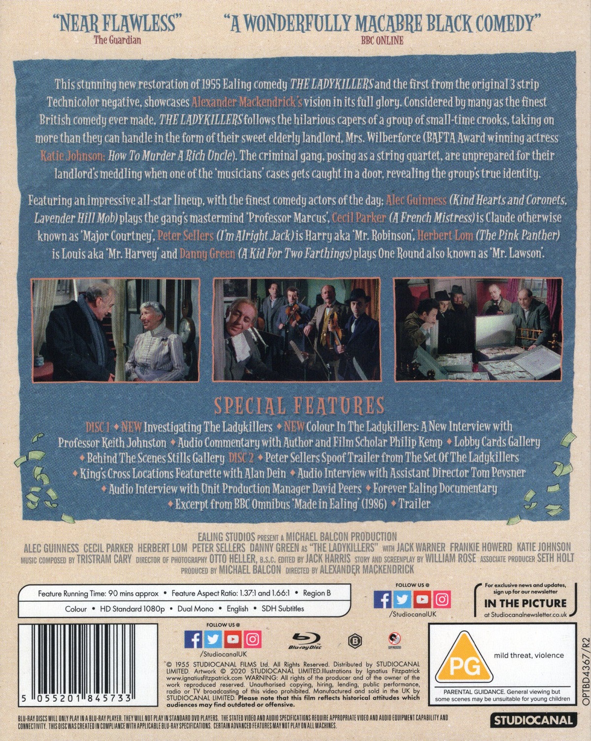 The Ladykillers (ej svensk text) (Blu-ray) - 2