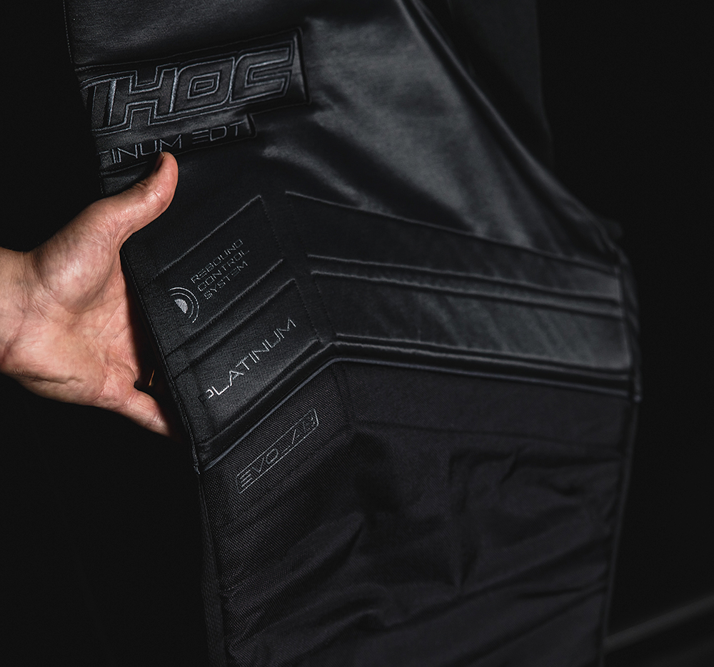 Unihoc Goalie Pants Evolab Platinum edt black/graphite - 3
