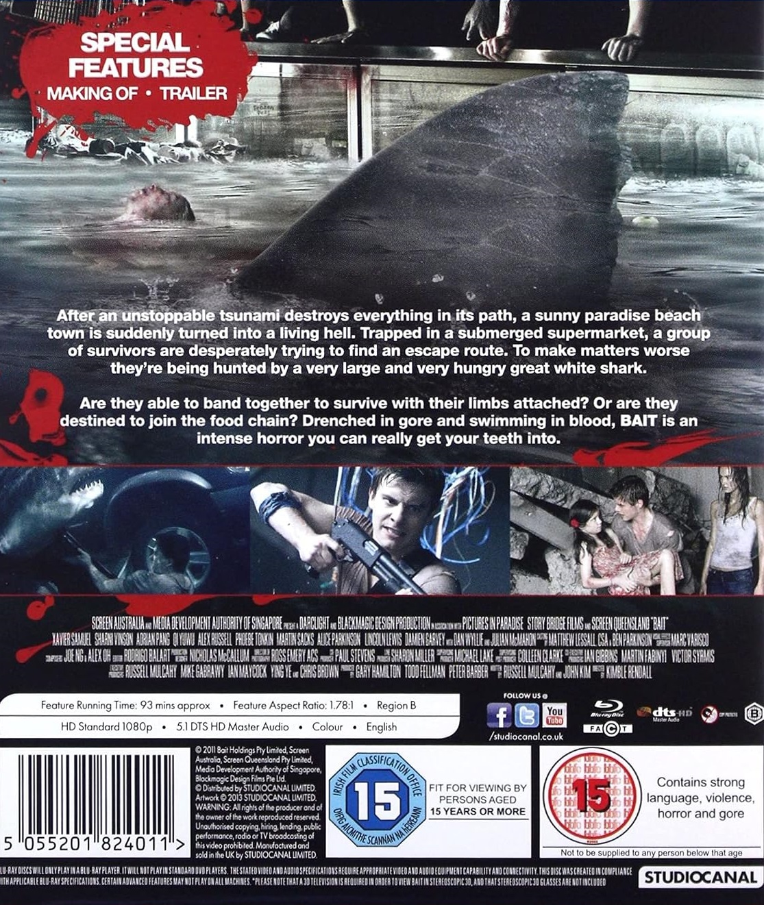 Bait (ej svensk text) (Blu-ray 3D) - 2