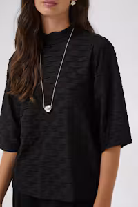 Culture Catrin T-shirt Black Lurex - 3