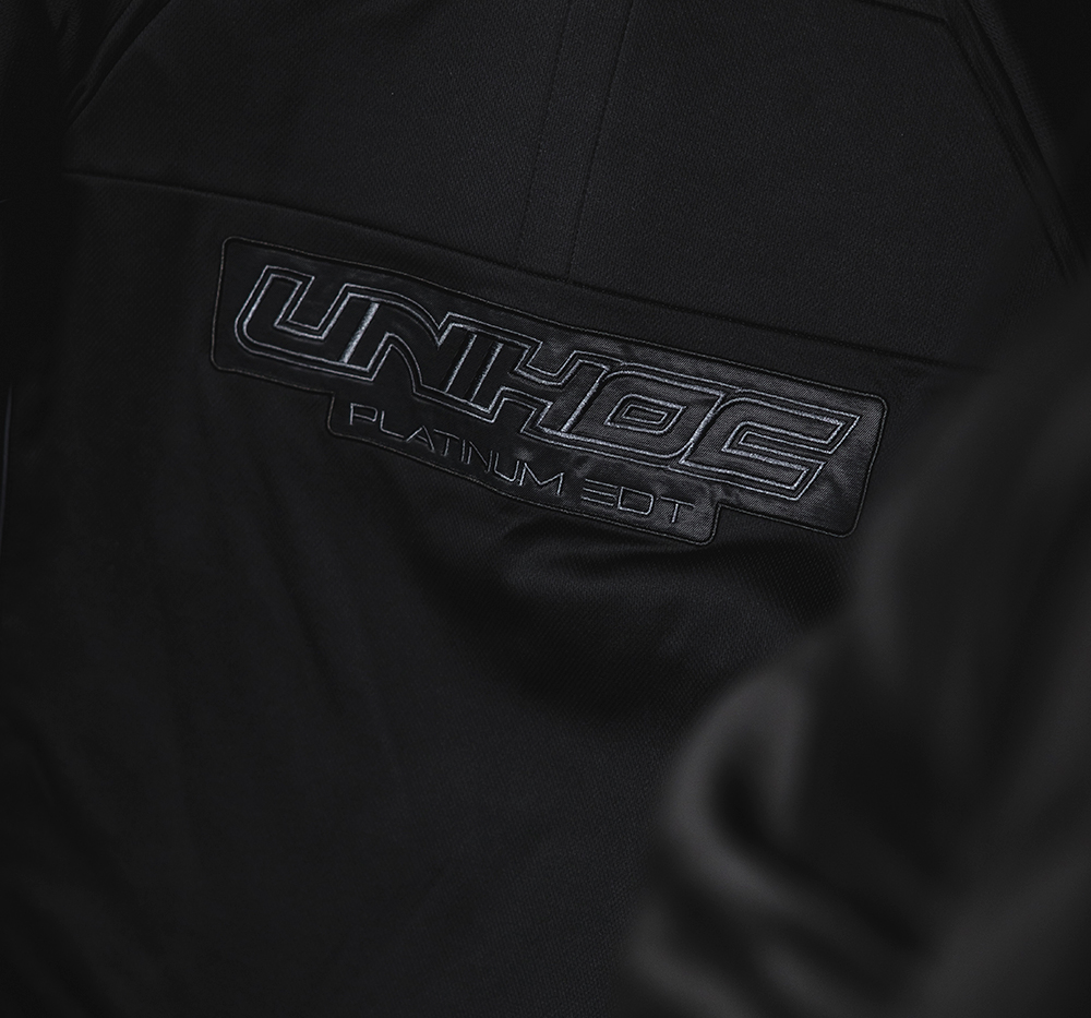 Unihoc Goalie Sweater Evolab Platinum edt black/graphite - 4