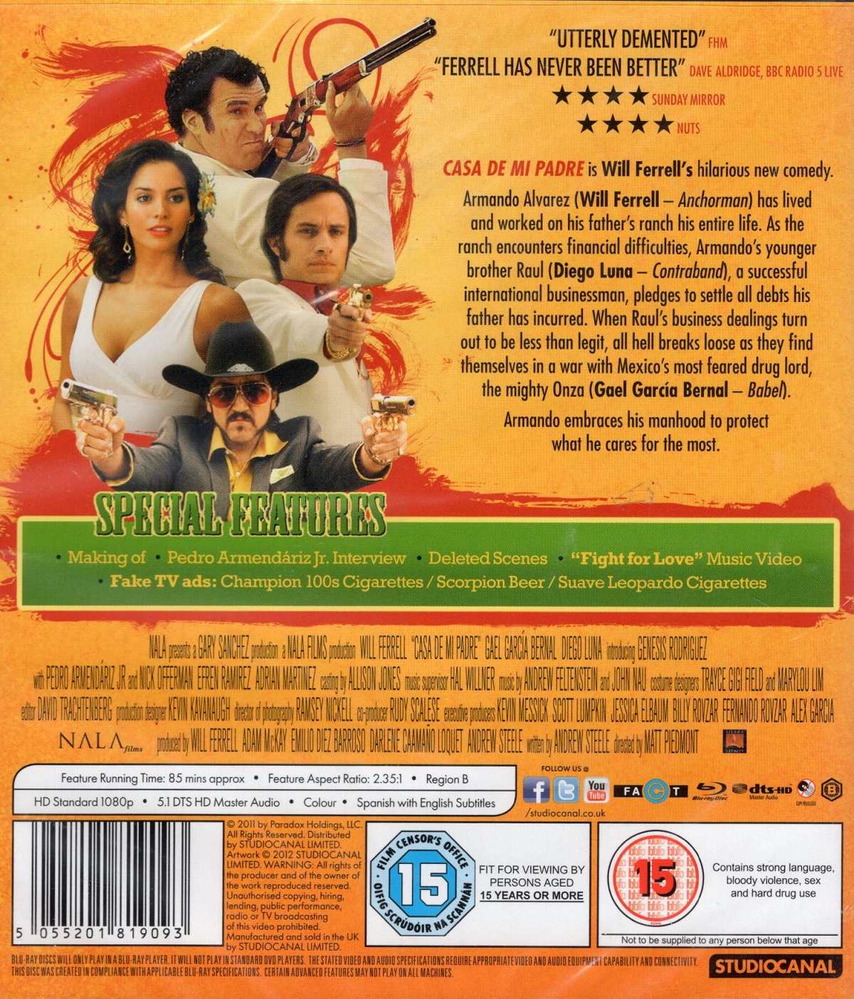 Casa De Mi Padre (ej svensk text) (Blu-ray) - 2