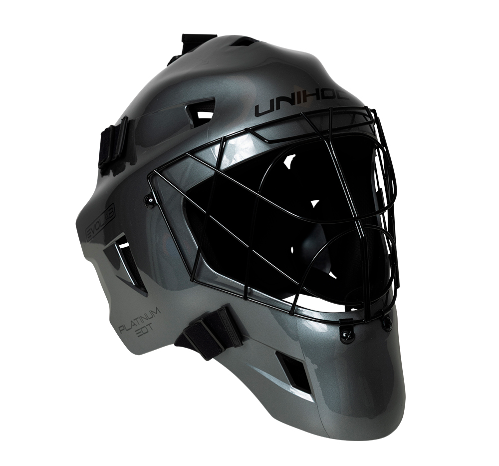 Unihoc Goalie Mask Evolab Platinum edt. graphite/black