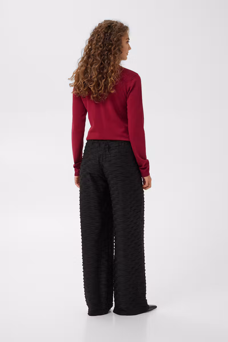Culture Catrin Pants Black Lurex - 3