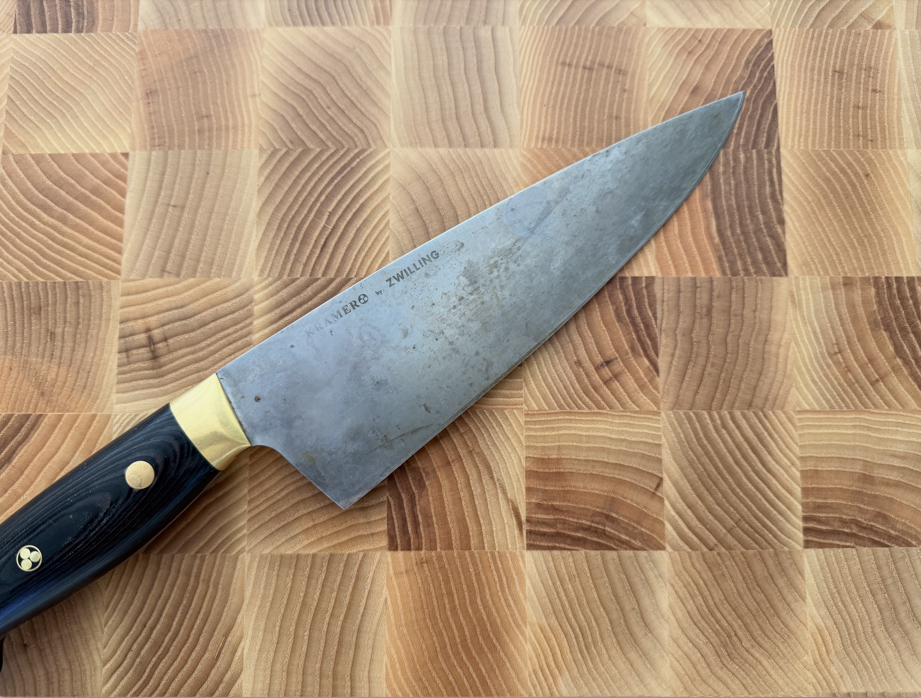 Stock & Stål Slaktarblock/Skärbräda Ask 45 cm - 4