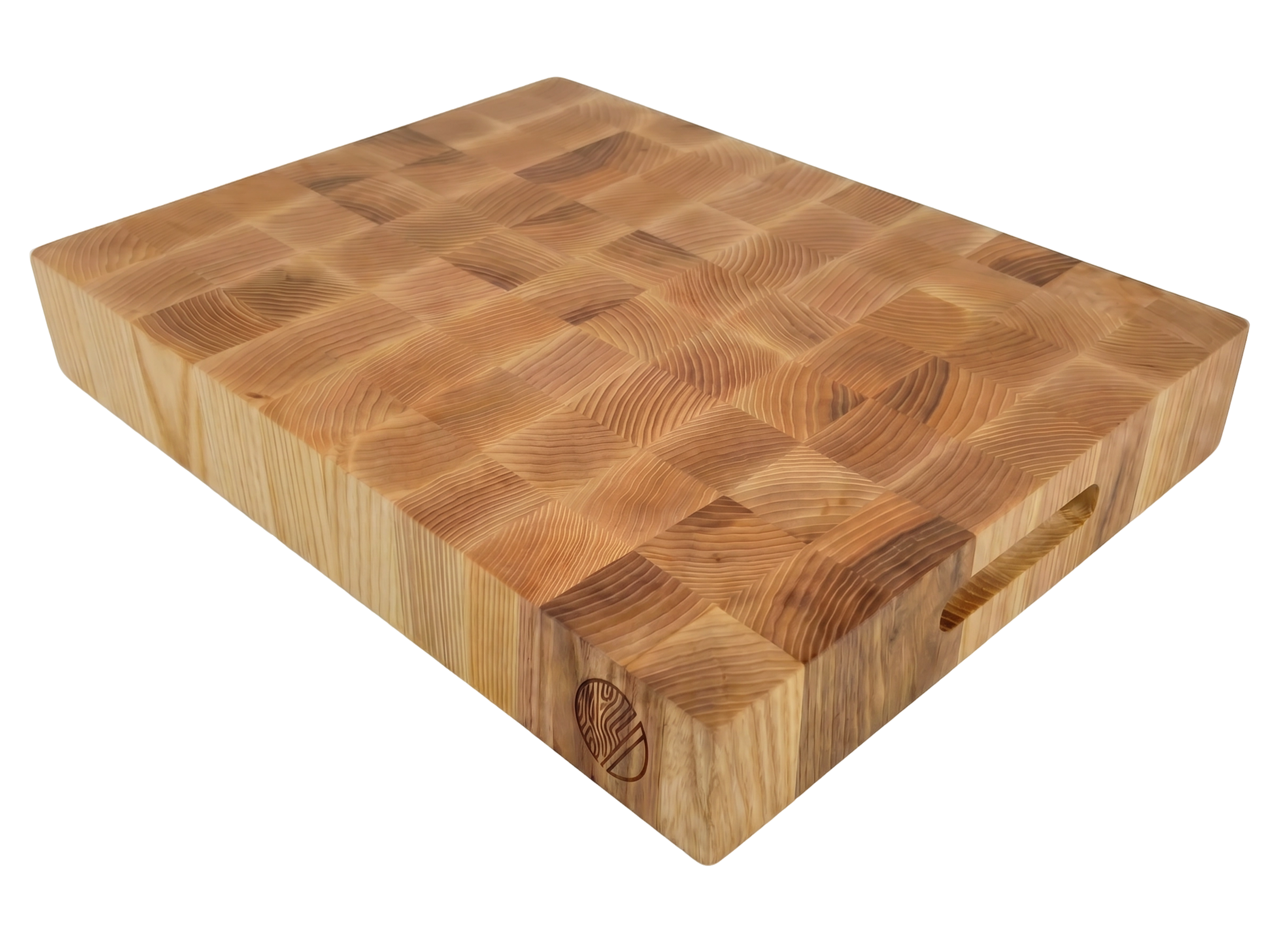 Stock & Stål Slaktarblock/Skärbräda Ask 45 cm - 2