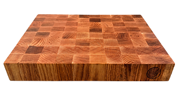 Stock & Stål Slaktarblock/Skärbräda Röd Ek 45 cm