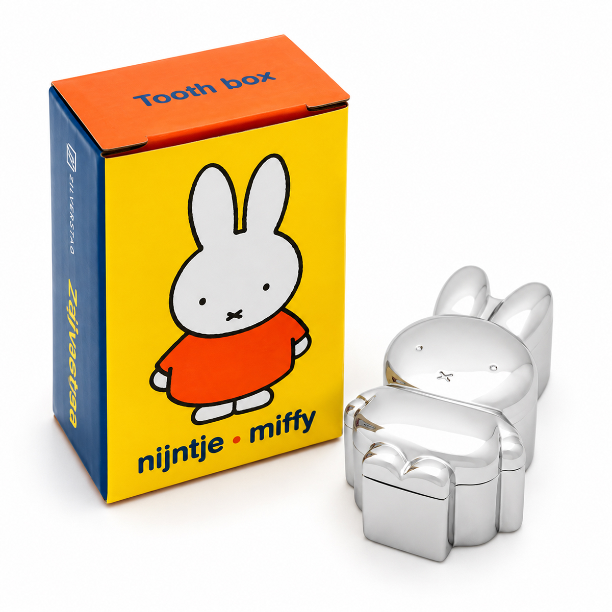 Tand och hårlocksdosa Miffy 6x3,5cm
