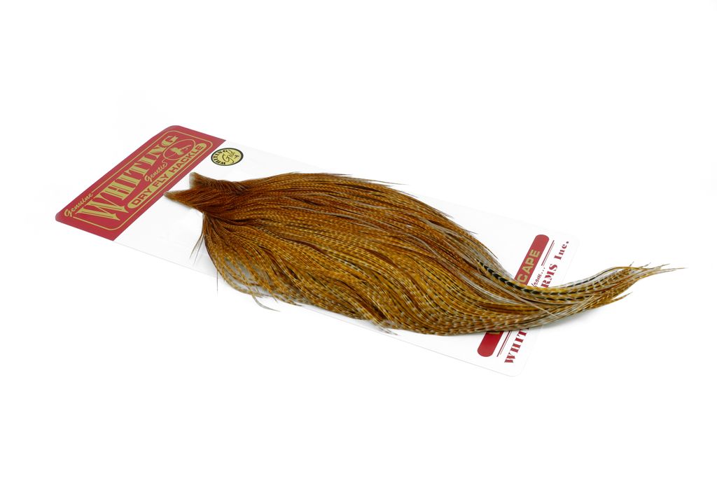 Whiting Rooster Cape - Gold - 8