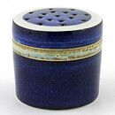 Inge-Lise Koefoed (Tenera 1958) Round Shaker with Colorful Decor 4 cm #583-2957
