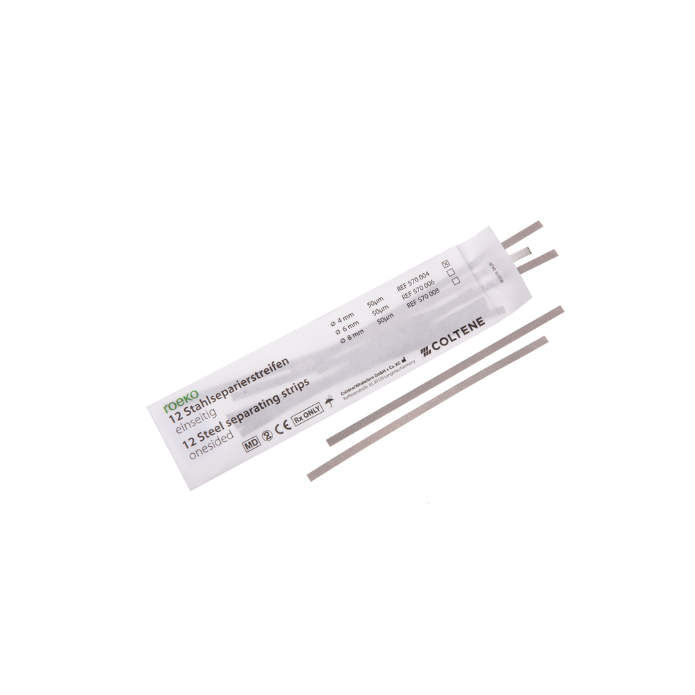 Roeko Stålstrips Large 4mm Ensidig, 12St.