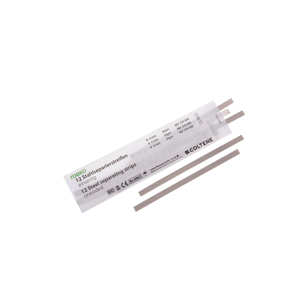 Roeko Stålstrips Large 6mm Ensidig, 12St.