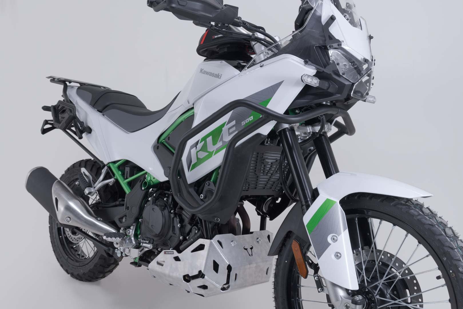 Crash bar Black. Kawasaki KLE500 / KLE500 SE (26-). - 2