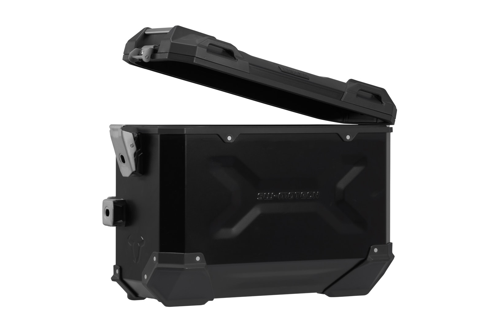 TRAX ADV aluminium case system Black. 37/37 l. Kawasaki KLE500/KLE500 SE (26-). - 4