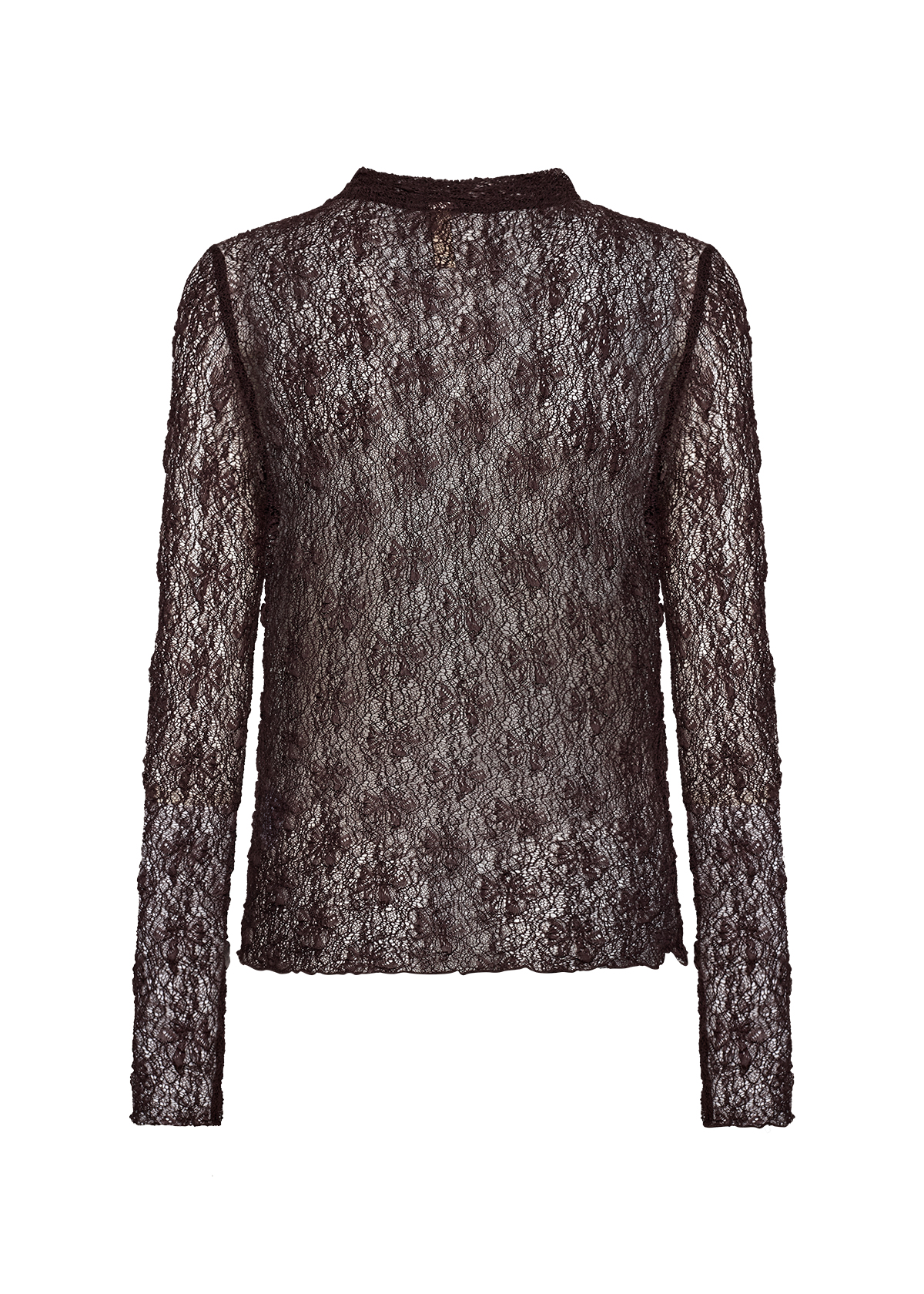 SC-JABINA 1 Blouse Långärmad  Brun Top - 5
