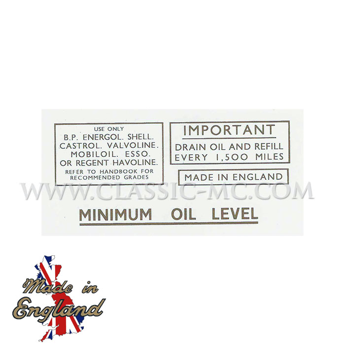 DECALSET, OILTANK 1966-70 (4 PCS)