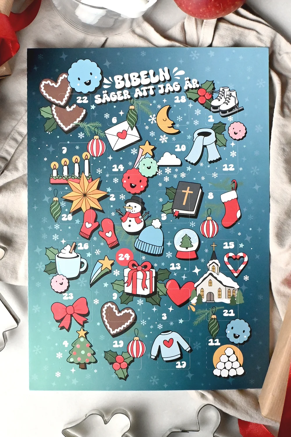 Julkalender för tweens: Bibeln säger att jag är - 2