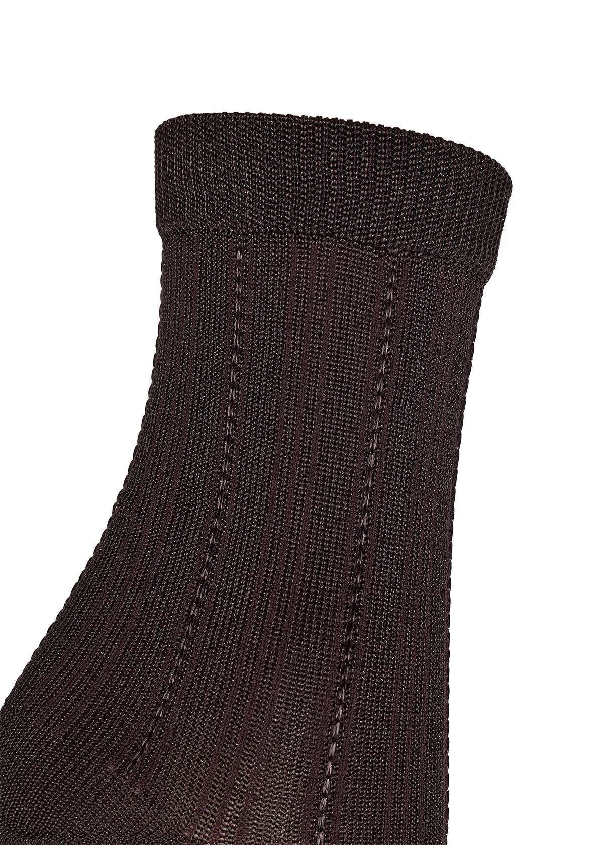  SC-JORINNA 1 Socks Svarta Strumpor med Glitter - 5