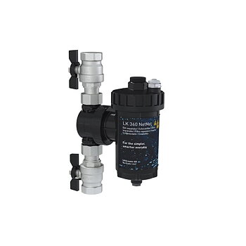 LK 360 NetMag – Magnetfilter 1″ med kulventil.