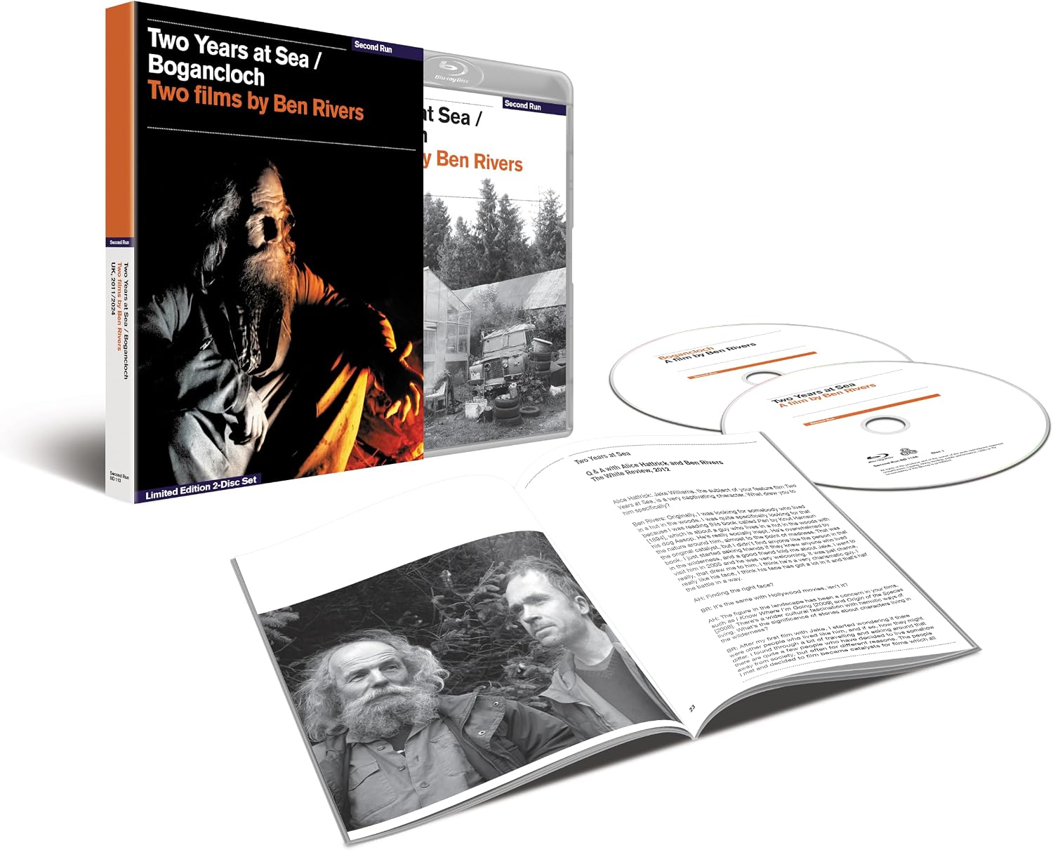 Two Years at Sea / Bogancloch: Two films by Ben Rivers (Limited Edition) (ej svensk text) (Blu-ray) - 2