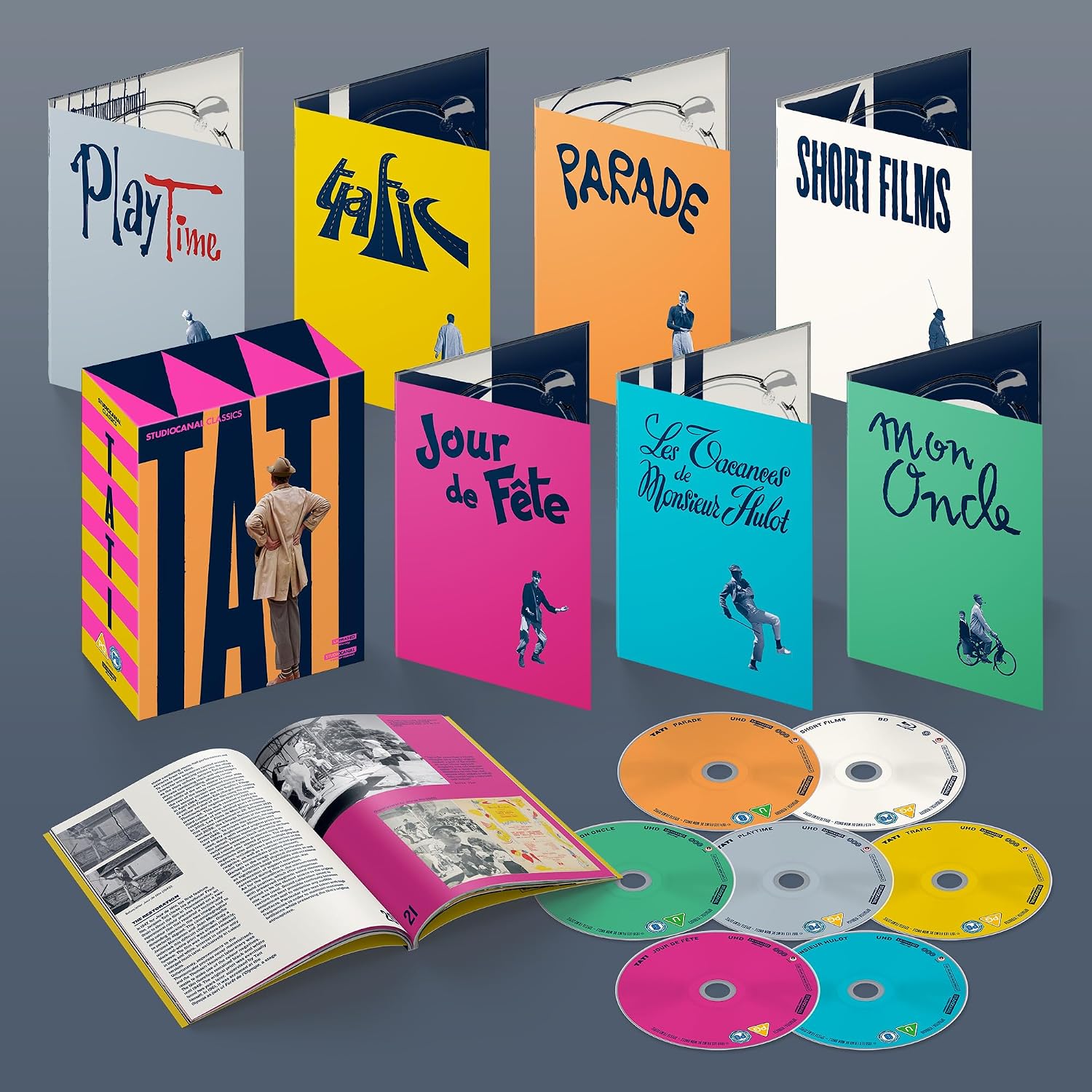Tati Collection (Limited Collector's Edition (ej svensk text) (4K Ultra HD) - 2