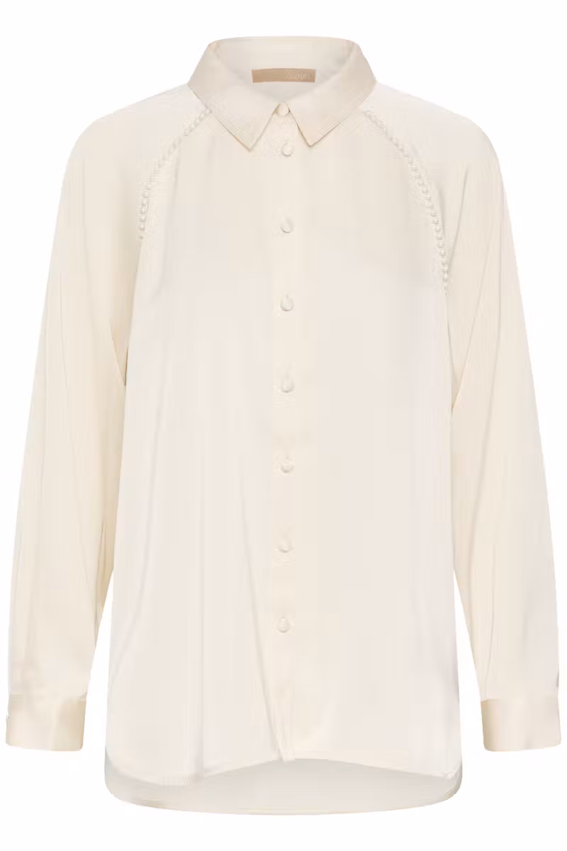 Culture Satin Shirt Whitecap - 2