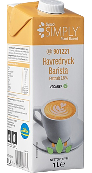 Havredryck Barista 2,8% 1L