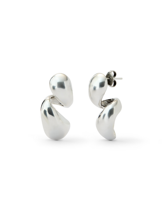 Essentia Örhängen - Silver