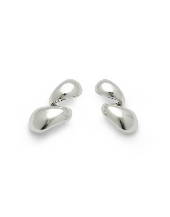Essentia Örhängen - Silver - 3
