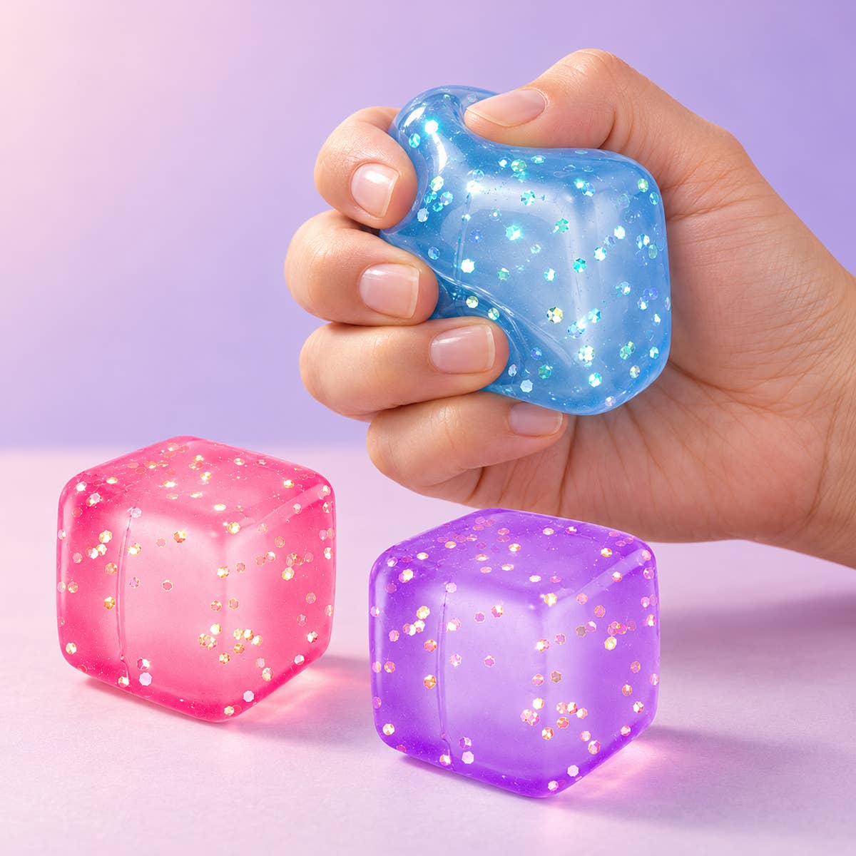 Glitter Ice Cube