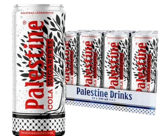 Palestine Cola Sugar Free 33cl x 24p