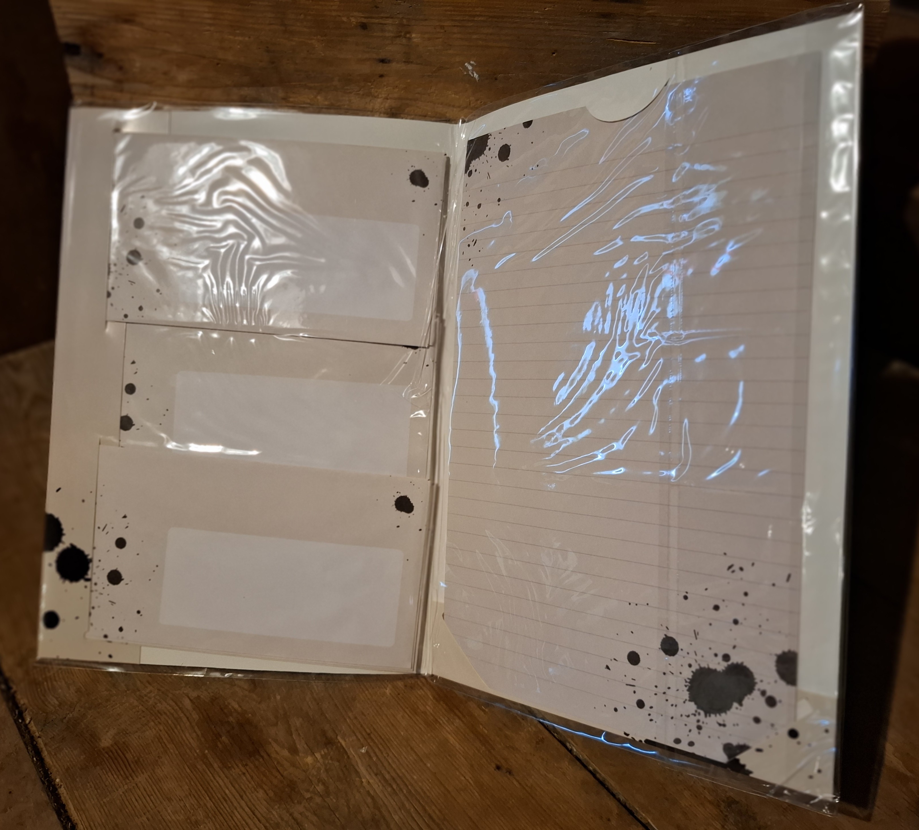 Brevpapperset -Ink - 2