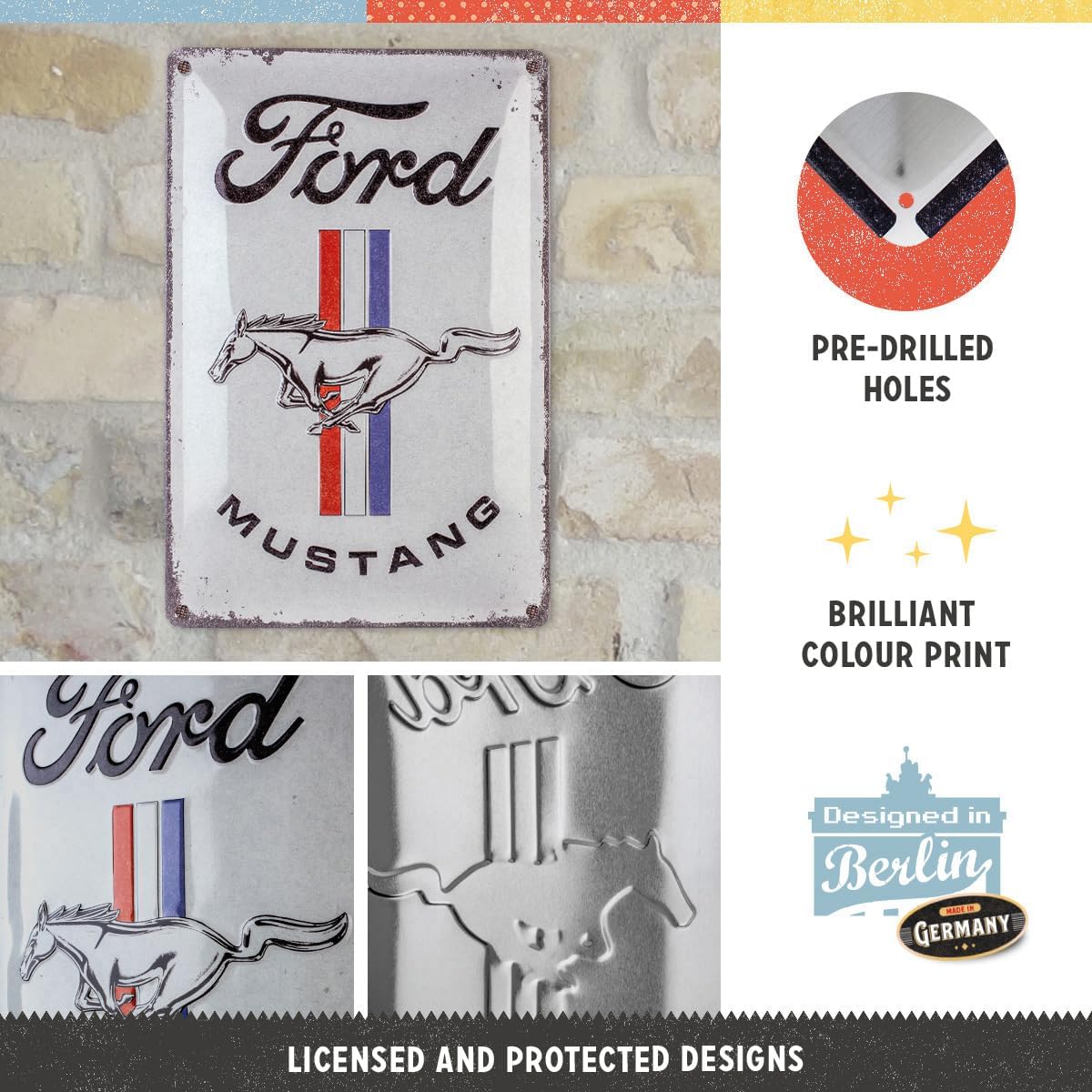 Skylt - Ford Mustang - 3